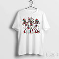 Premium Dancing Skeleton Santa Hat Merry Christmas - Adult & Kids T-Shirts, Sweatshirts & Hoodies apparel design preview 1