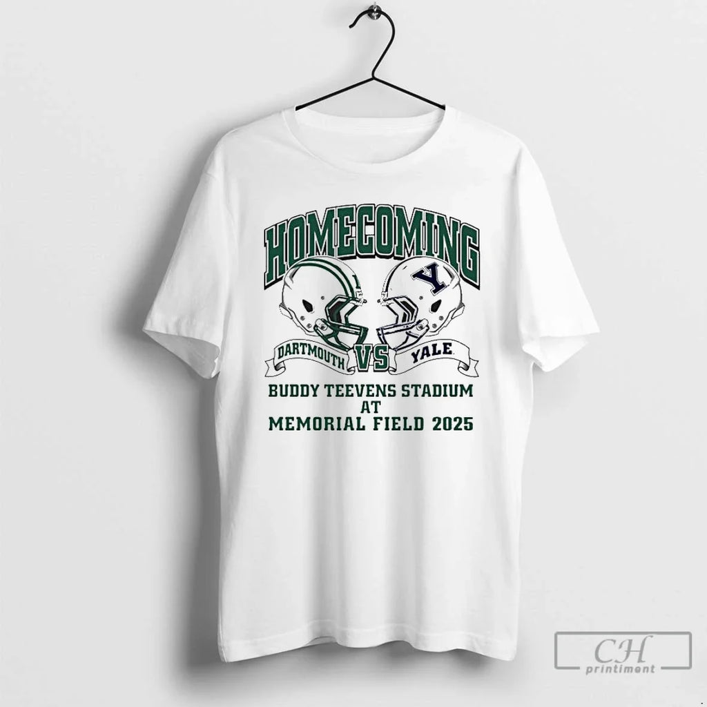 Premium Dartmouth Vs Yale Homecoming Buddy Teevens - Adult & Kids T-Shirts, Sweatshirts & Hoodies apparel design preview 1