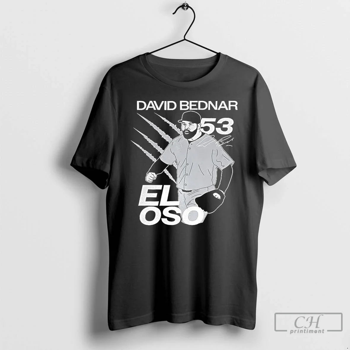 Premium David Bednar New York Yankees Baseball Eloso - Adult & Kids T-Shirts, Sweatshirts & Hoodies apparel design preview 1