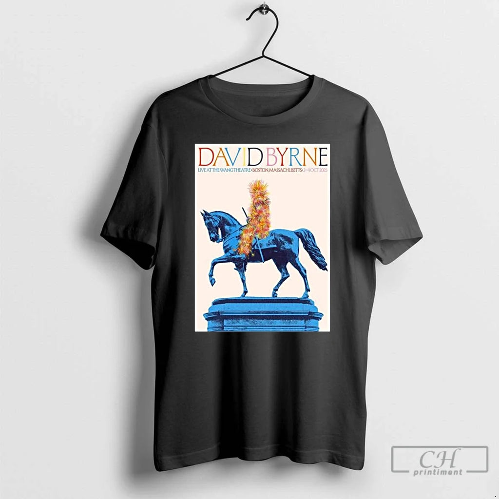 Premium David Byrne At The Wang Theatre In Boston Ma - Adult & Kids T-Shirts, Sweatshirts & Hoodies apparel design preview 1