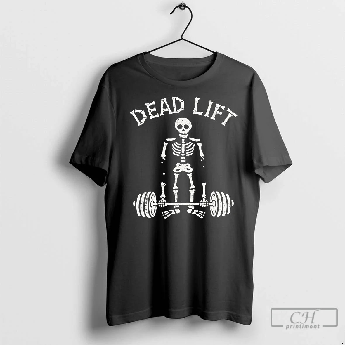 Premium Dead Lift Skeleton Gym - Adult & Kids T-Shirts, Sweatshirts & Hoodies apparel design preview 1