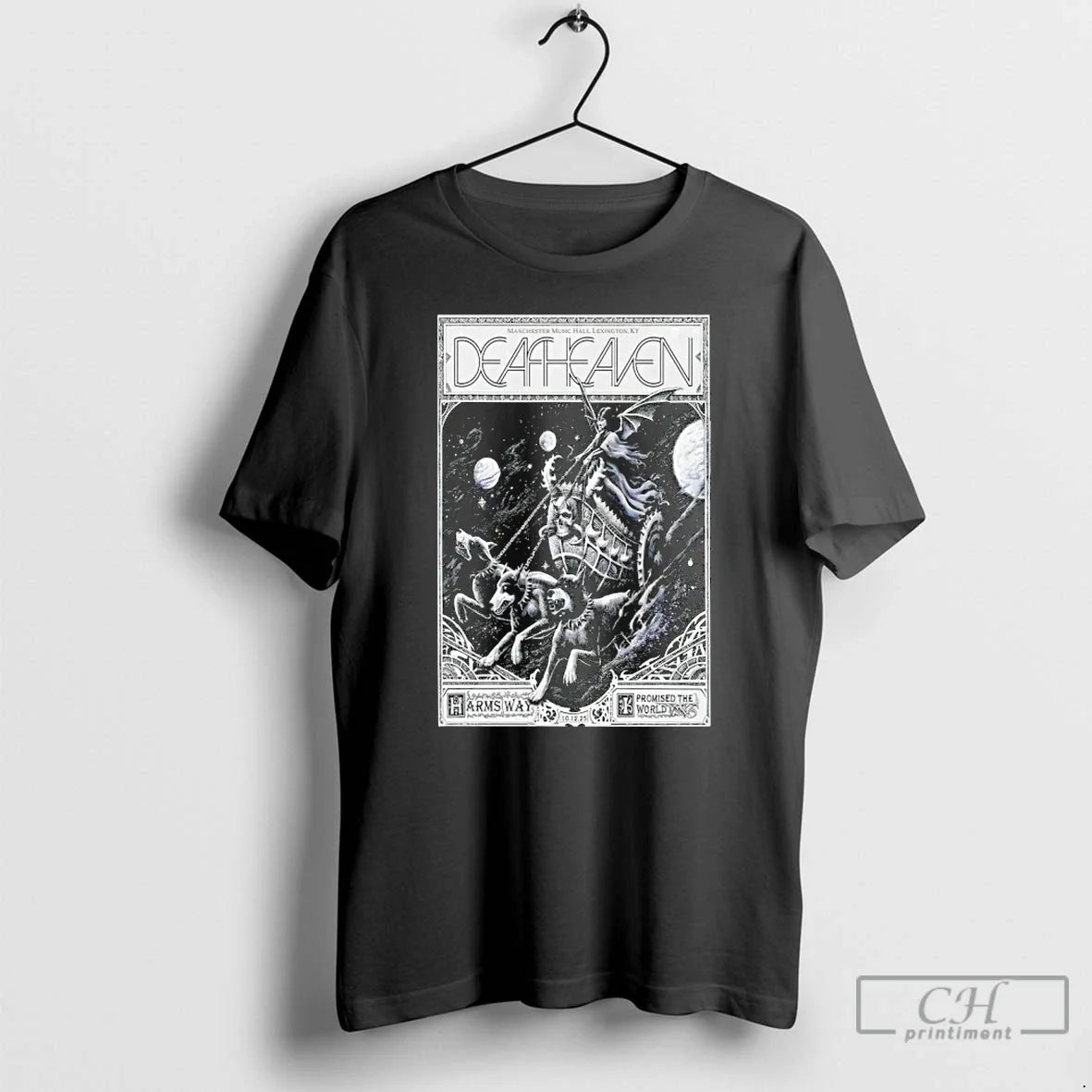 Premium Deafheaven Oct 12 2025 Manchester Music Hall - Adult & Kids T-Shirts, Sweatshirts & Hoodies apparel design preview 1