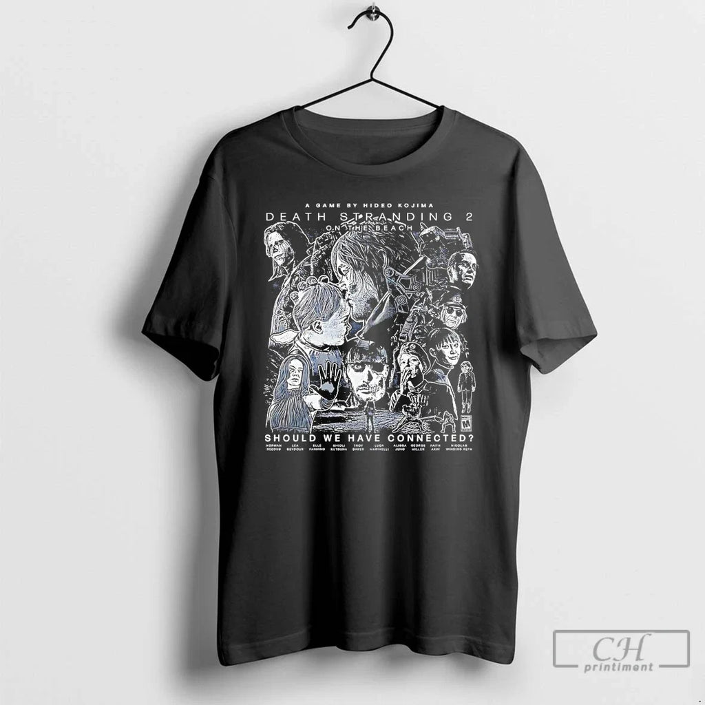 Premium Death Strangding 2 On The Beach Should We - Adult & Kids T-Shirts, Sweatshirts & Hoodies apparel design preview 1