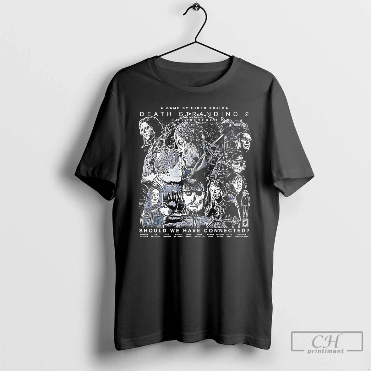 Premium Death Strangding 2 On The Beach Should We - Adult & Kids T-Shirts, Sweatshirts & Hoodies apparel design preview 1