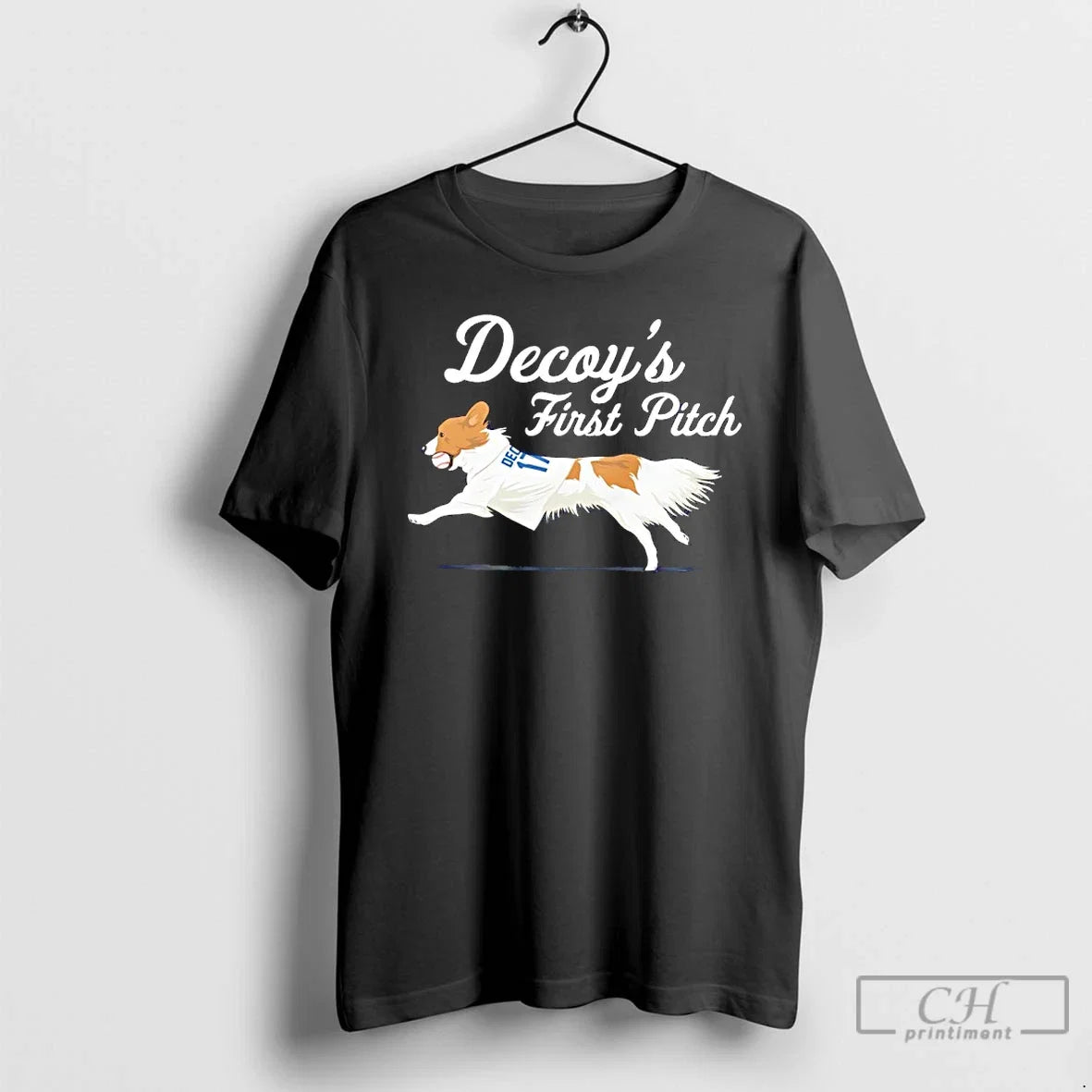 Premium Decoys First Pitch Los Angeles Dodgers - Adult & Kids T-Shirts, Sweatshirts & Hoodies apparel design preview 1