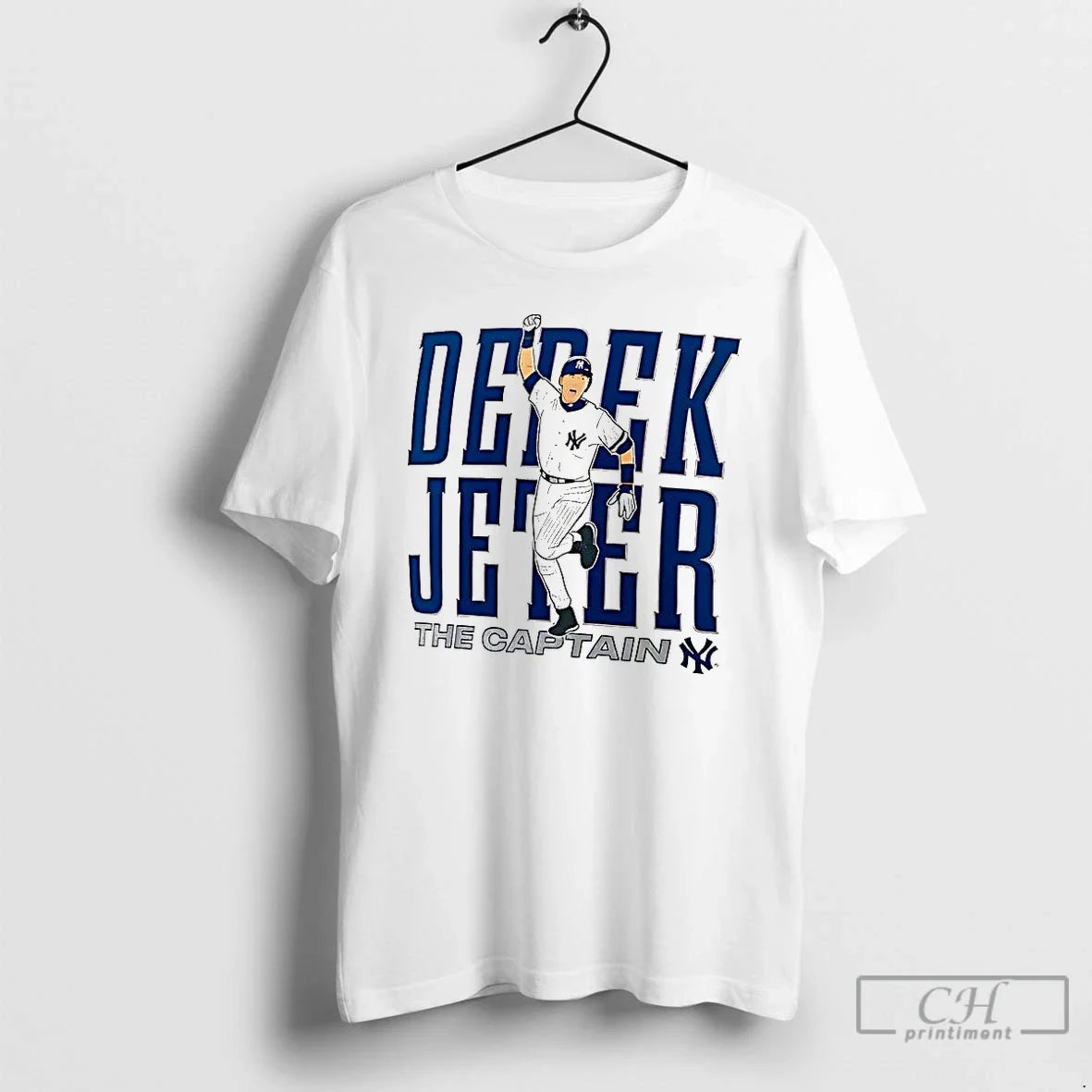 Premium Derek Jeter New York Yankees Baseball The - Adult & Kids T-Shirts, Sweatshirts & Hoodies apparel design preview 1