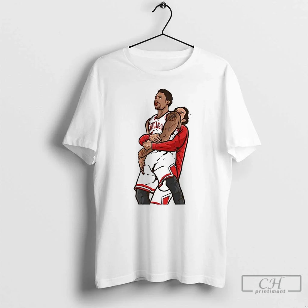 Premium Derrick Rose And Joakim Noah Game Winner - Adult & Kids T-Shirts, Sweatshirts & Hoodies apparel design preview 1