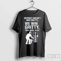 Premium Detroit Lions We Win Gritty Spin Again Drew - Adult & Kids T-Shirts, Sweatshirts & Hoodies apparel design preview 1