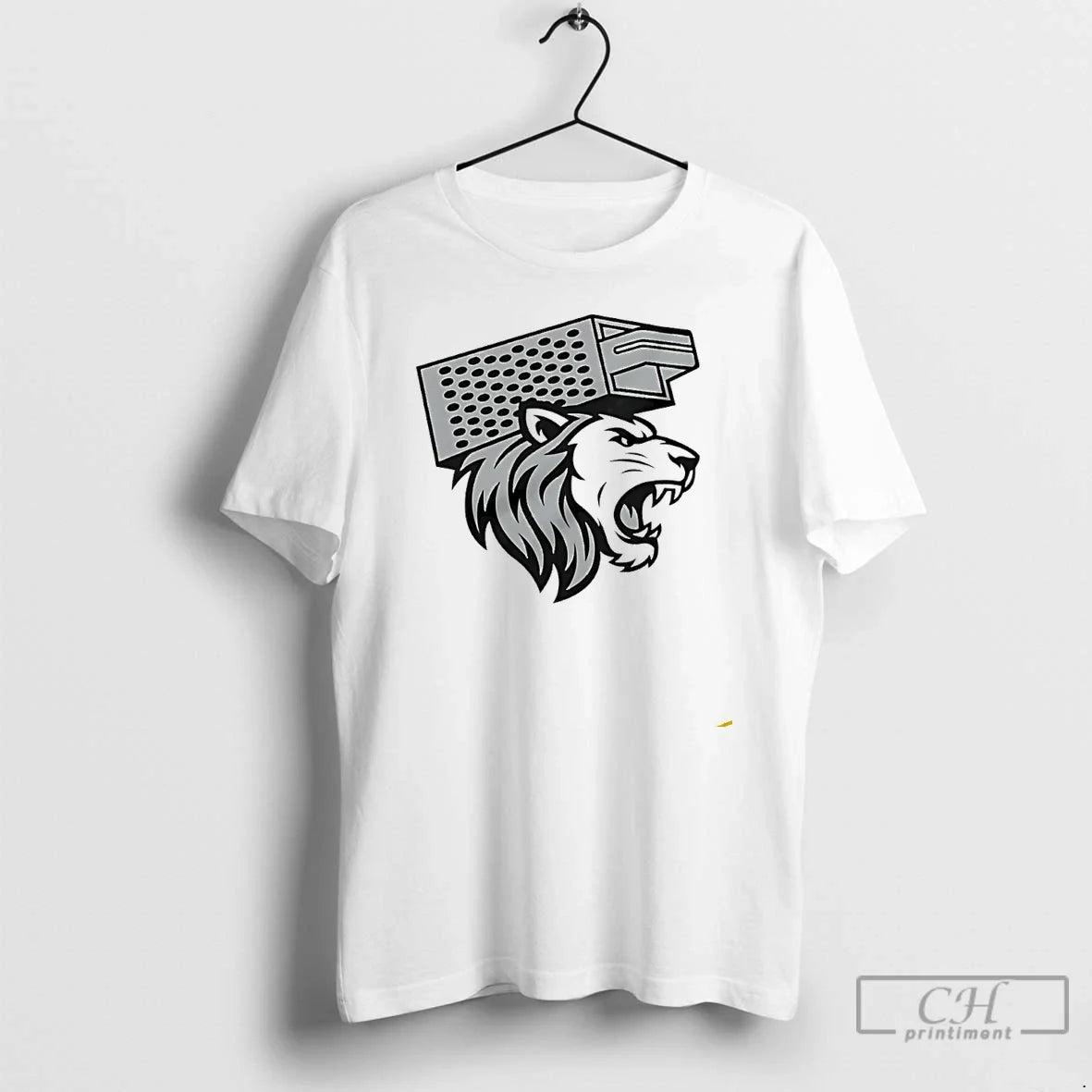 Premium Detroit Lions Cheese Grater - Adult & Kids T-Shirts, Sweatshirts & Hoodies apparel design preview 1