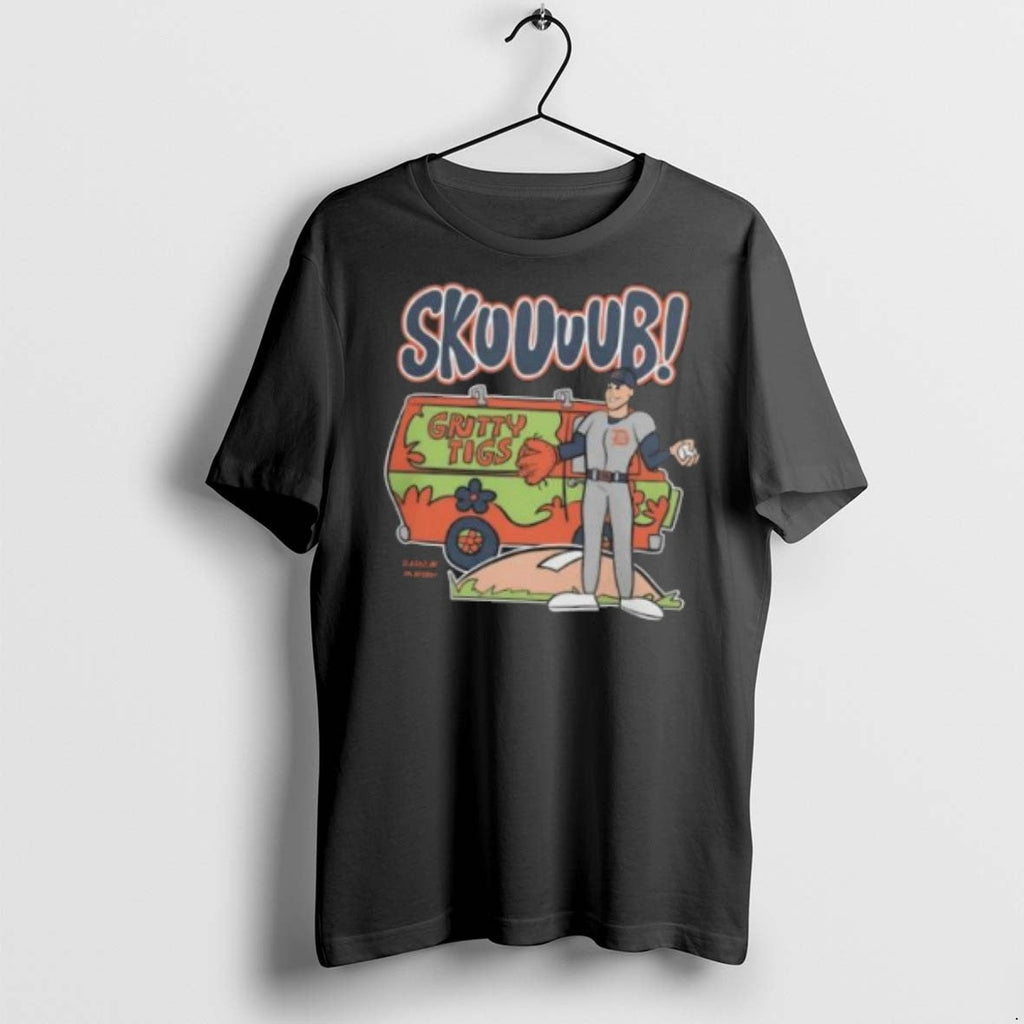 Premium Detroit Tigers Tarik Skubal Skuuuub - Adult & Kids T-Shirts, Sweatshirts & Hoodies apparel design preview 1