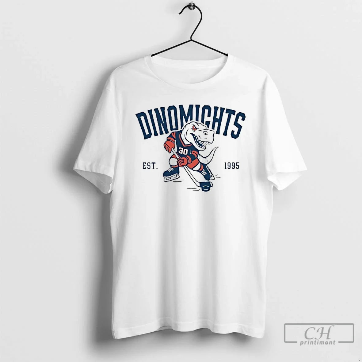 Premium Dinomights Turns 30 This Year Est 1995 - Adult & Kids T-Shirts, Sweatshirts & Hoodies apparel design preview 1