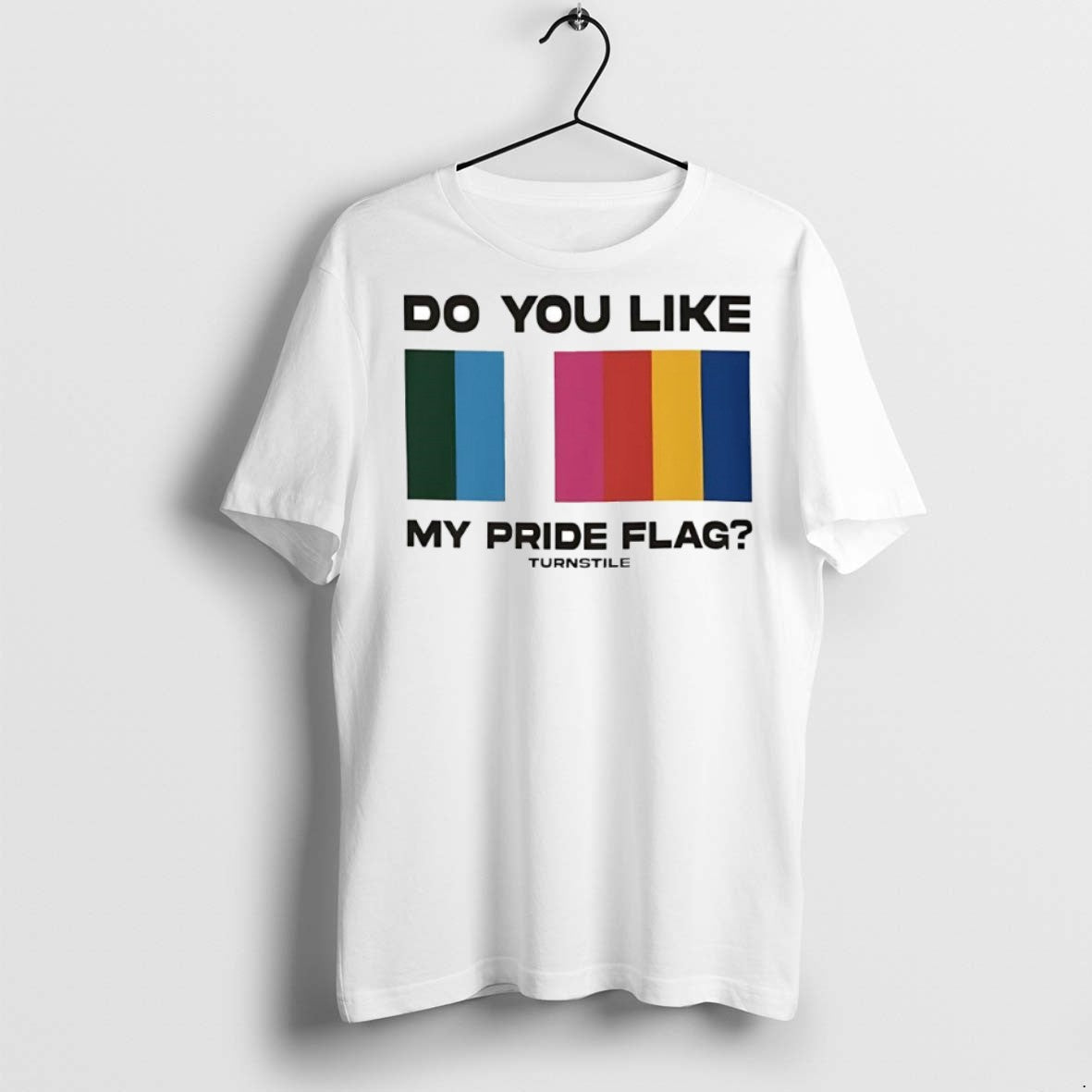 Premium Do You Like My Pride Flag Turnstile - Adult & Kids T-Shirts, Sweatshirts & Hoodies apparel design preview 1