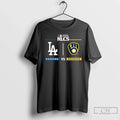 Premium Dodgers Vs Brewers 2025 Postseason Nlcs - Adult & Kids T-Shirts, Sweatshirts & Hoodies apparel design preview 1