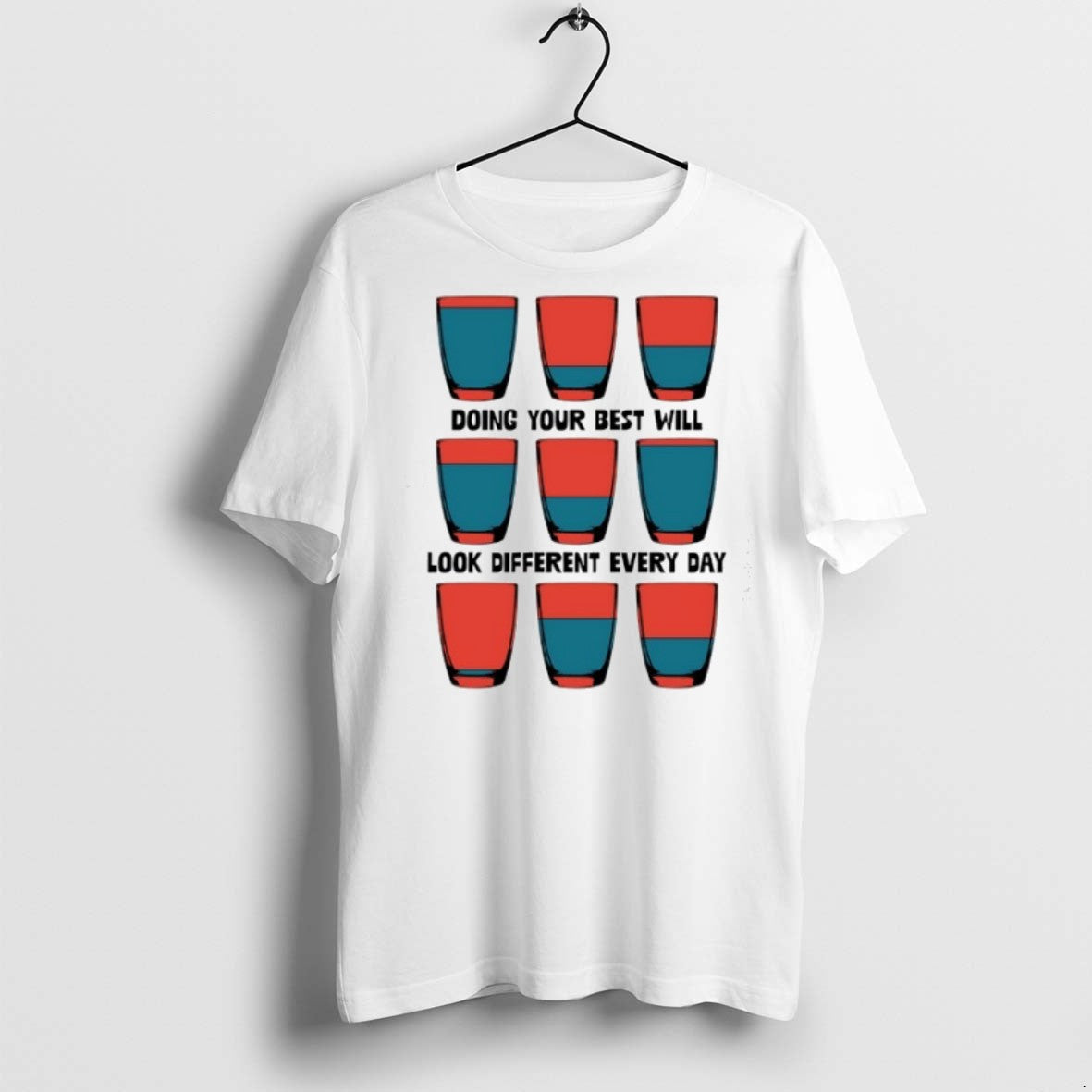 Premium Doing Your Best Will Look Different Every Day - Adult & Kids T-Shirts, Sweatshirts & Hoodies apparel design preview 1