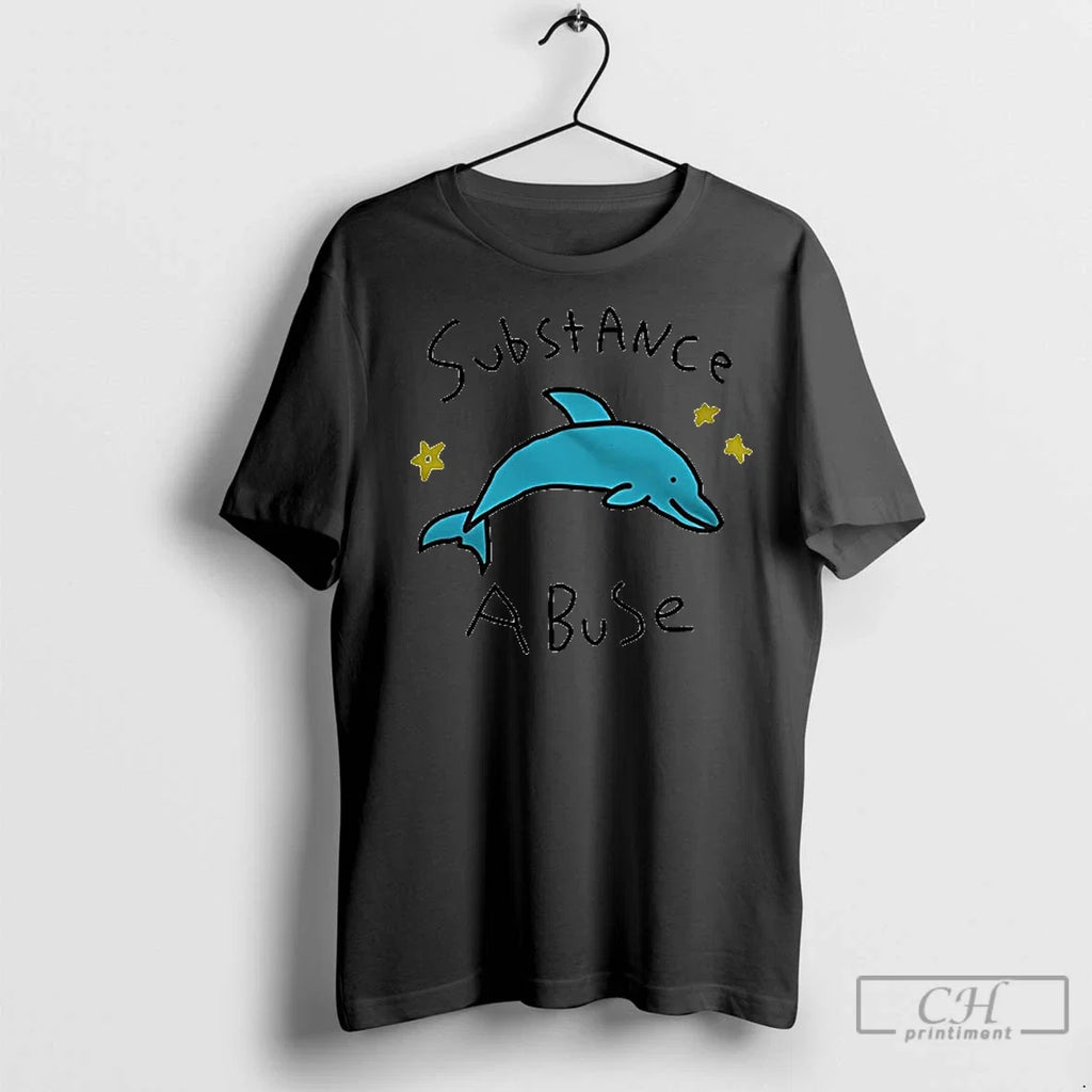 Premium Dolphin Substance Abuse - Adult & Kids T-Shirts, Sweatshirts & Hoodies apparel design preview 1
