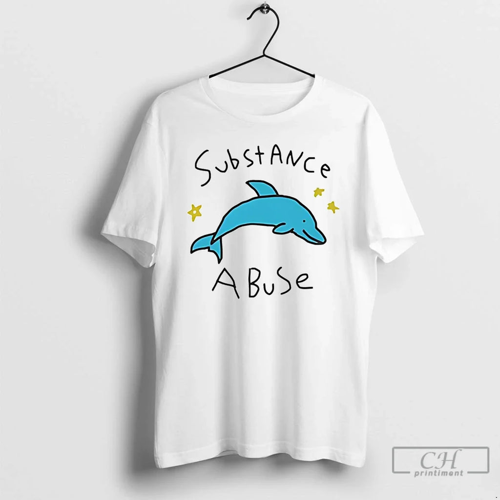 Premium Dolphin Substance Abuse - Adult & Kids T-Shirts, Sweatshirts & Hoodies apparel design preview 1