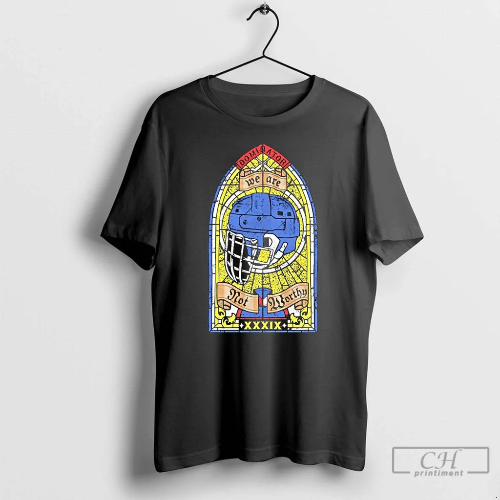 Premium Domination We Are Not Worthy Xxxix Buffalo - Adult & Kids T-Shirts, Sweatshirts & Hoodies apparel design preview 1