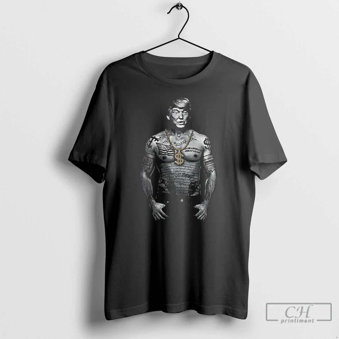 Premium Donald Trump Gangster The Don Make America - Adult & Kids T-Shirts, Sweatshirts & Hoodies apparel design preview 1