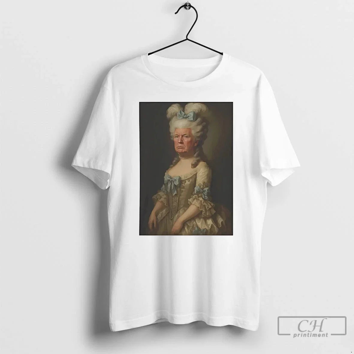 Premium Donald Trump Marie Antoinette Meme - Adult & Kids T-Shirts, Sweatshirts & Hoodies apparel design preview 1