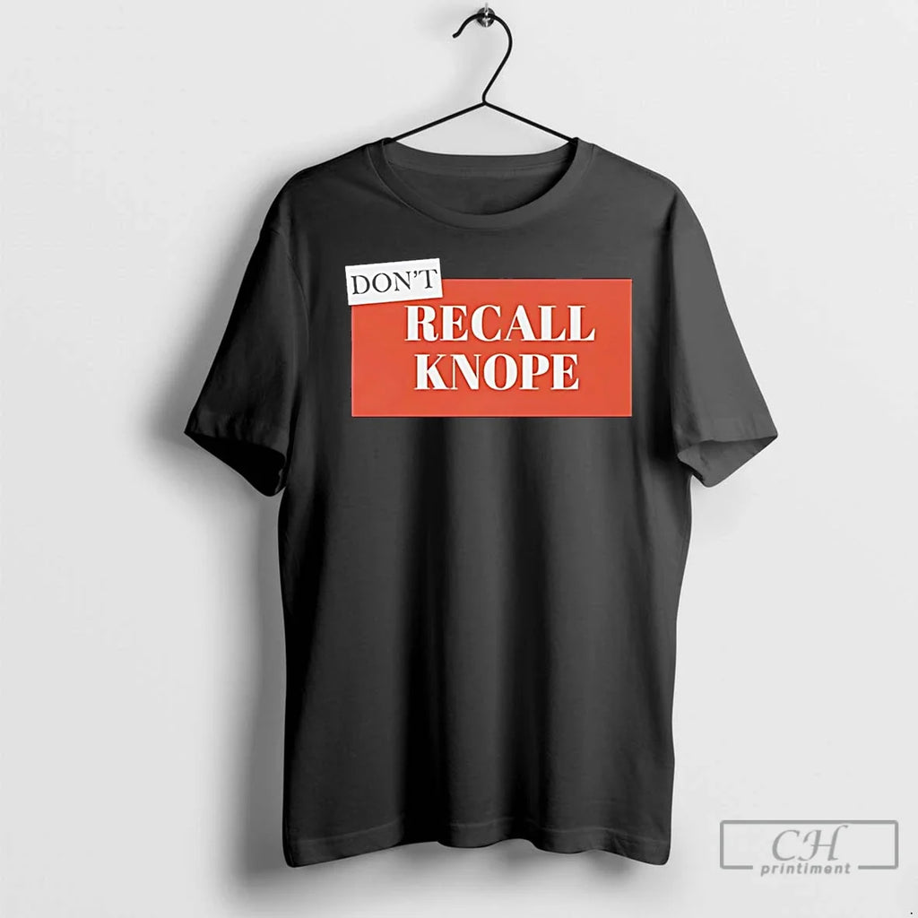 Premium Dont Recall Knope - Adult & Kids T-Shirts, Sweatshirts & Hoodies apparel design preview 1