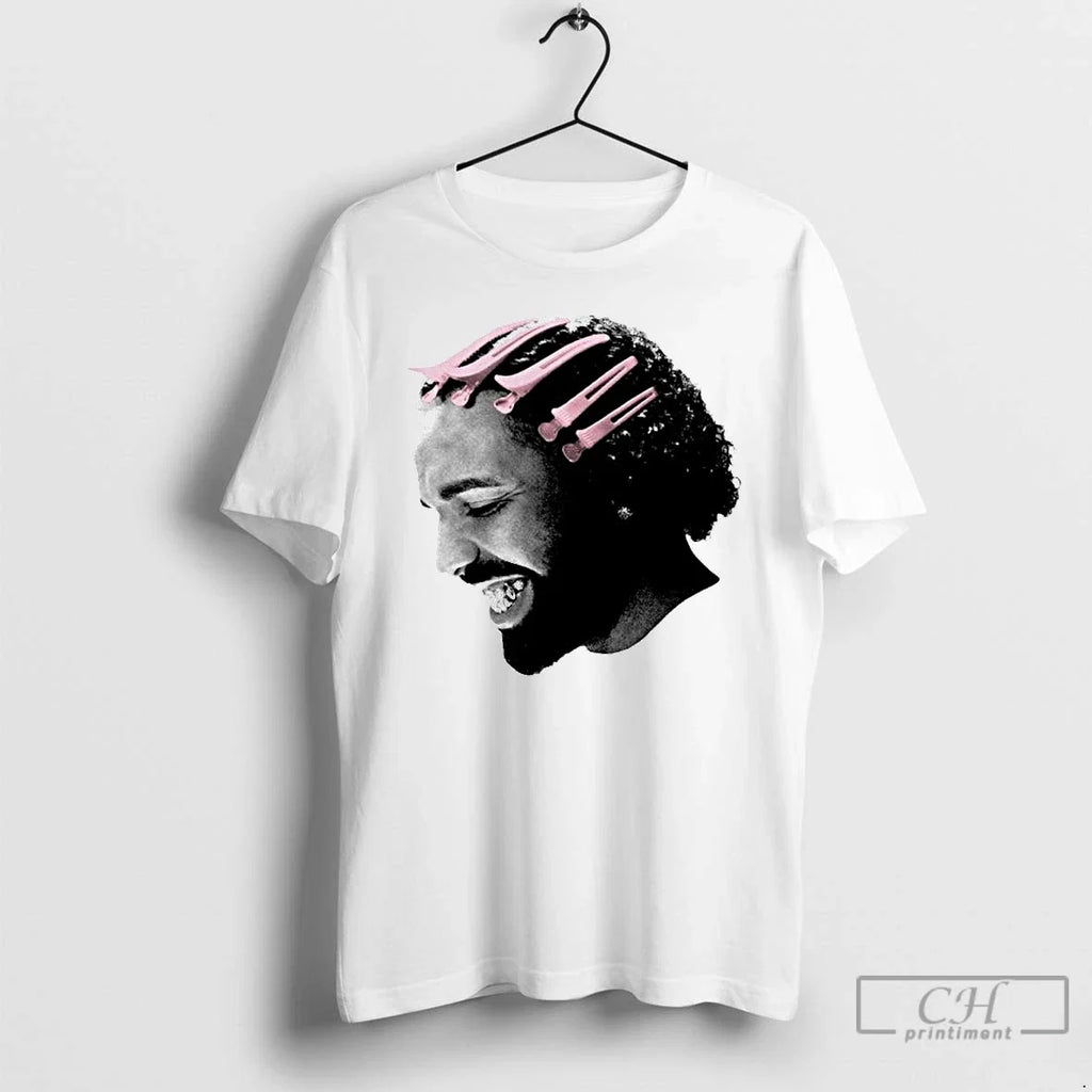 Premium Drake Pink Clips Face Ornaments - Adult & Kids T-Shirts, Sweatshirts & Hoodies apparel design preview 1