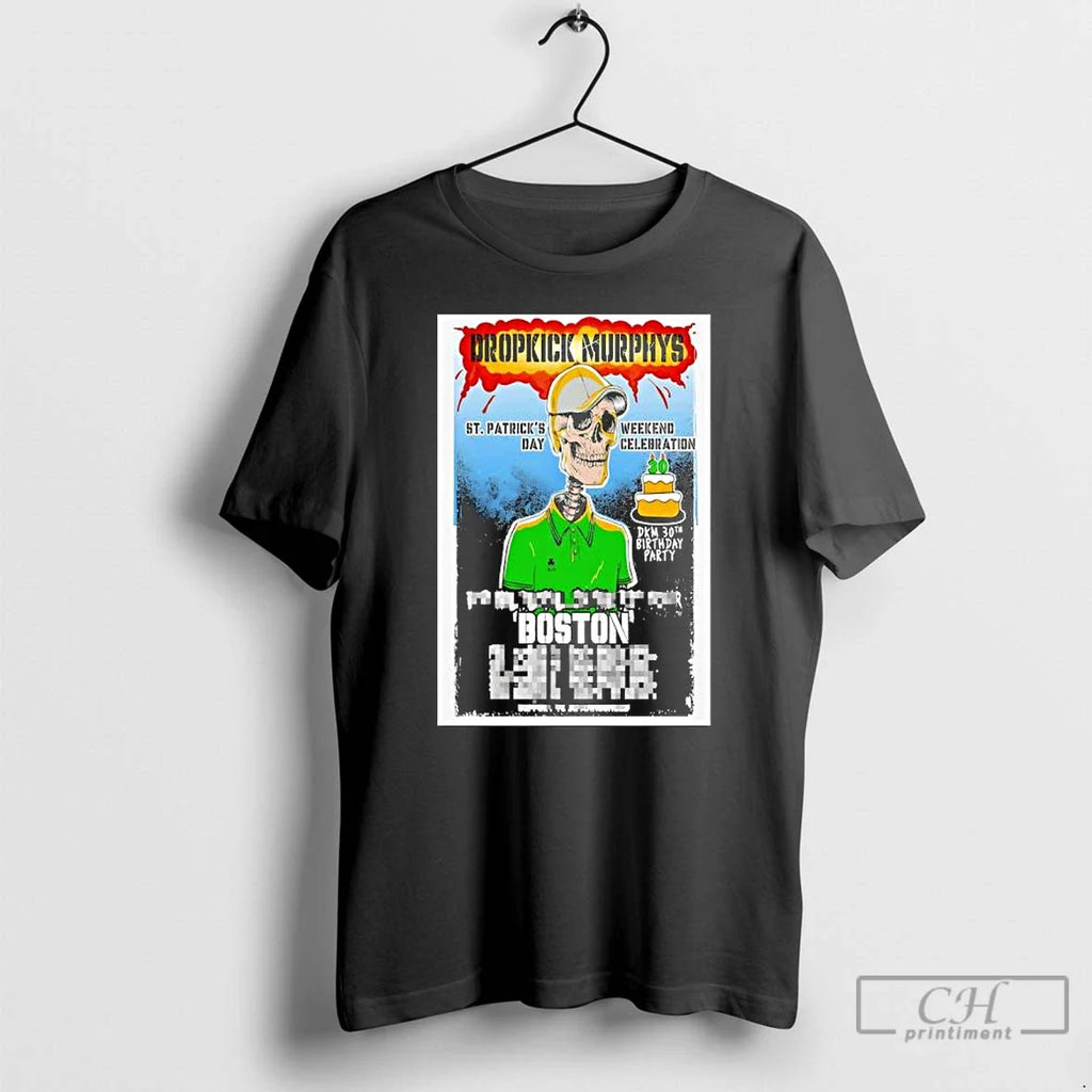 Premium Dropkick Murphys Boston 2025 - Adult & Kids T-Shirts, Sweatshirts & Hoodies apparel design preview 1