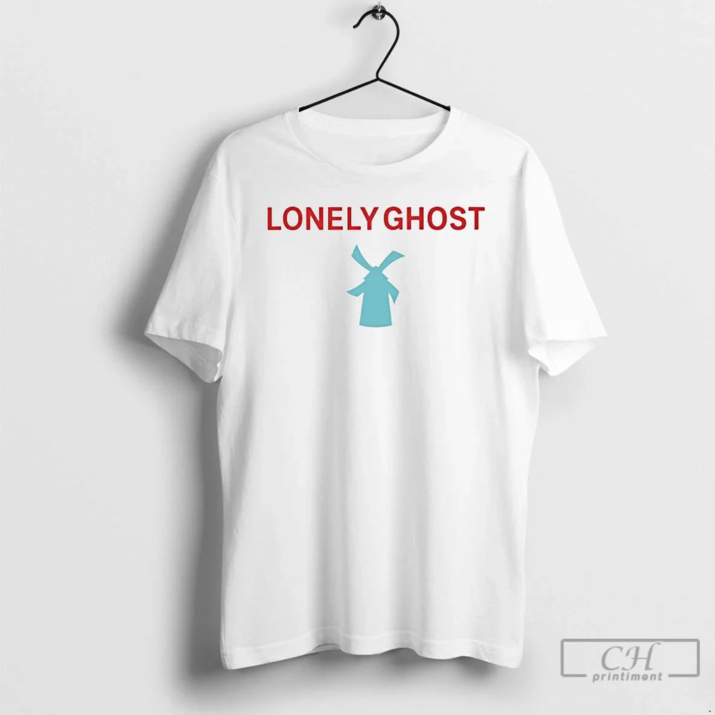 Premium Dutch Bros Lonely Ghost Ornaments - Adult & Kids T-Shirts, Sweatshirts & Hoodies apparel design preview 1