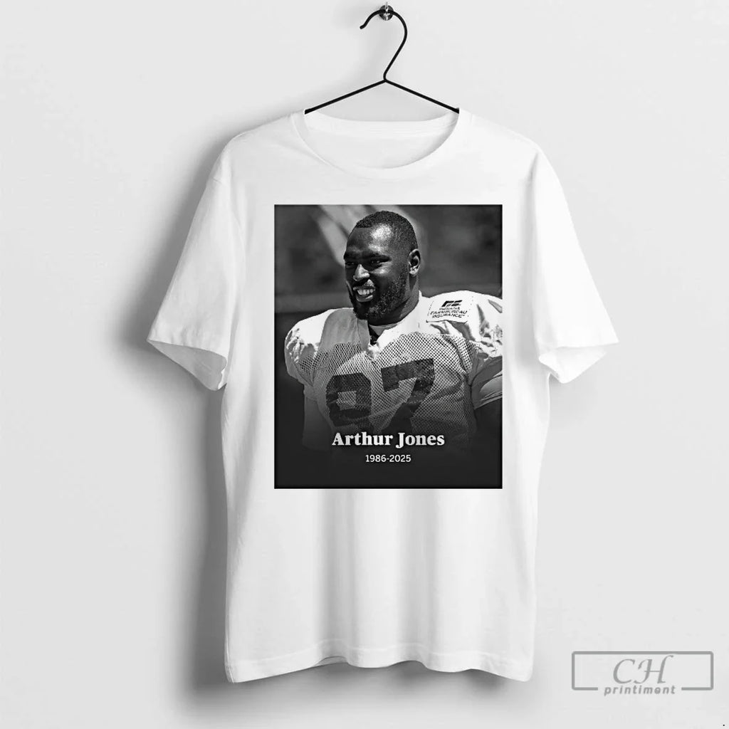 Premium Espn Rest In Peace Arthur Jones Has Died At - Adult & Kids T-Shirts, Sweatshirts & Hoodies apparel design preview 1