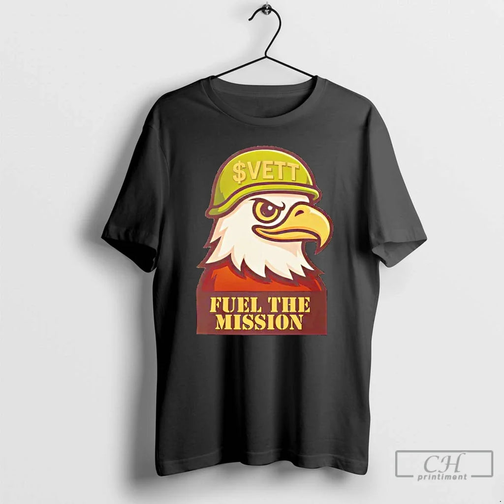 Premium Eagle Vett Fuel The Mission - Adult & Kids T-Shirts, Sweatshirts & Hoodies apparel design preview 1