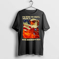 Premium Eagle Cooking Im Here To Grill Drink And Fck - Adult & Kids T-Shirts, Sweatshirts & Hoodies apparel design preview 1