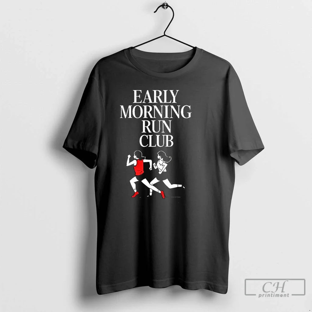 Premium Early Morning Run Club - Adult & Kids T-Shirts, Sweatshirts & Hoodies apparel design preview 1