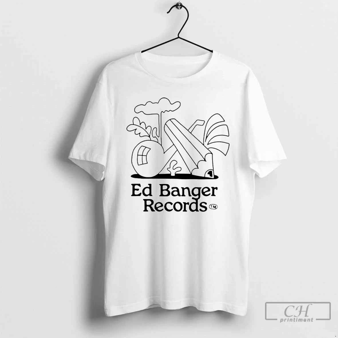 Premium Ed Banger Forest So Me Logo Ornaments - Adult & Kids T-Shirts, Sweatshirts & Hoodies apparel design preview 1