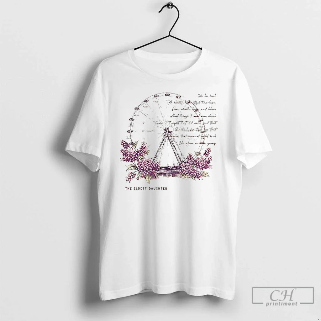 Premium Eldest Daughter Showgirl Lyrics Vintage - Adult & Kids T-Shirts, Sweatshirts & Hoodies apparel design preview 1