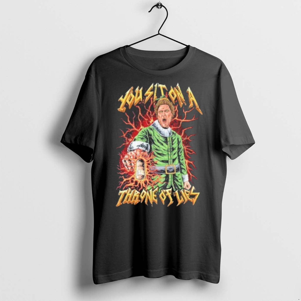 Premium Elf You Sit On A Throne Of Lies - Adult & Kids T-Shirts, Sweatshirts & Hoodies apparel design preview 1