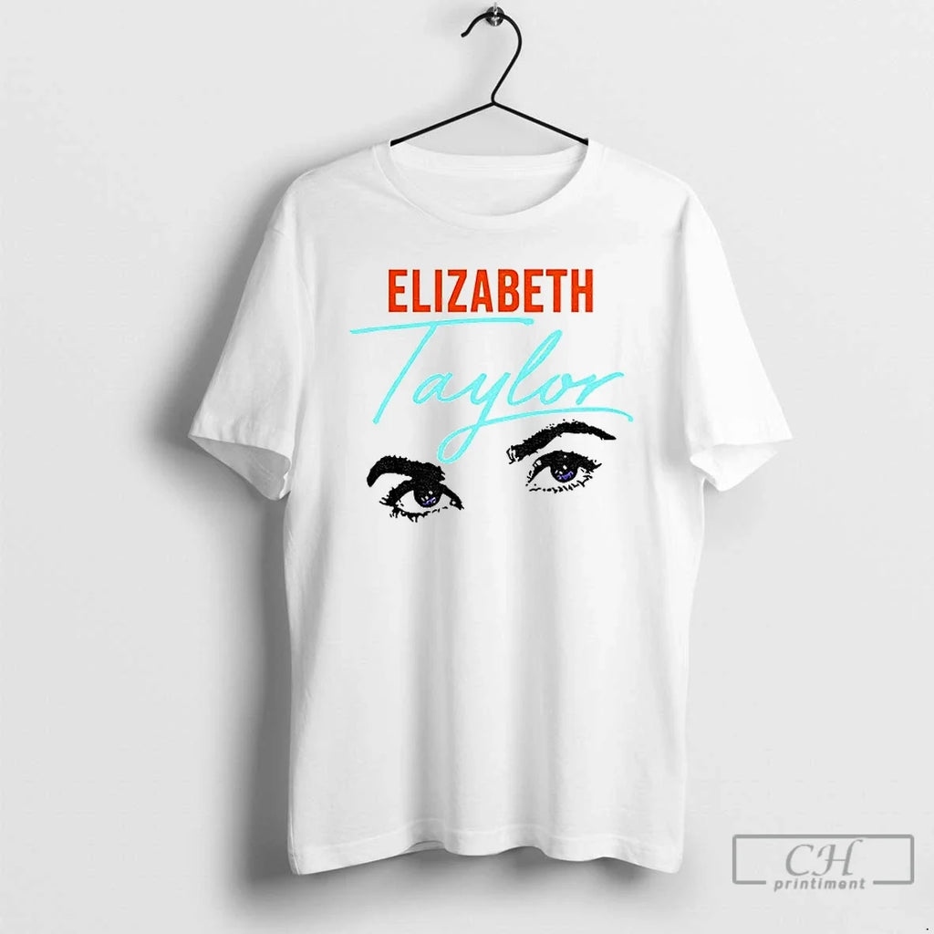 Premium Elizabeth Taylor Violet Eyes Showgirl - Adult & Kids T-Shirts, Sweatshirts & Hoodies apparel design preview 1