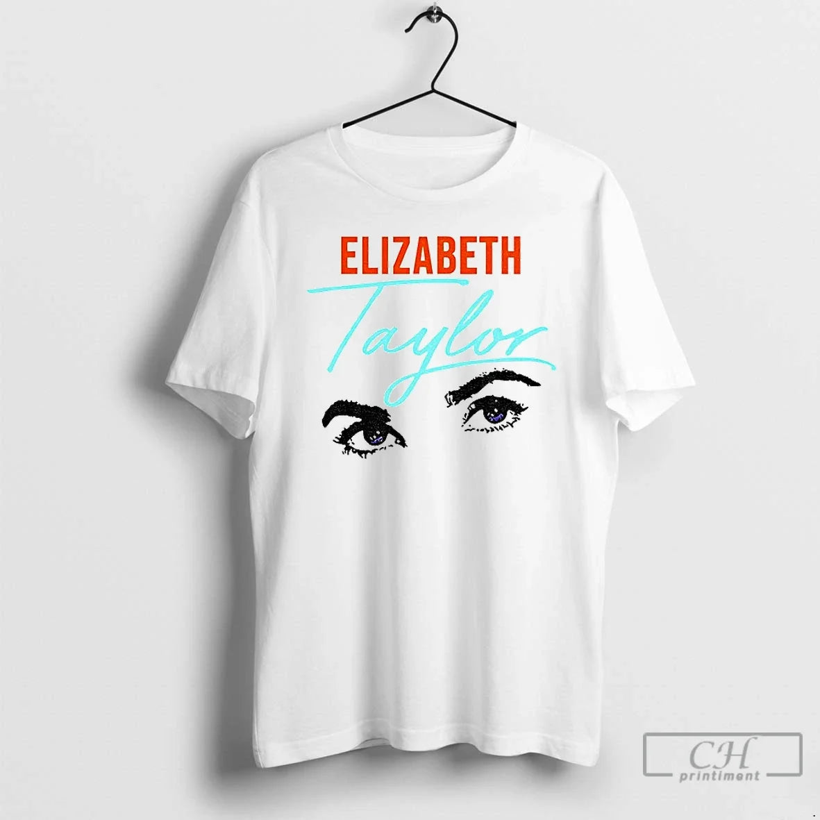 Premium Elizabeth Taylor Violet Eyes Showgirl - Adult & Kids T-Shirts, Sweatshirts & Hoodies apparel design preview 1