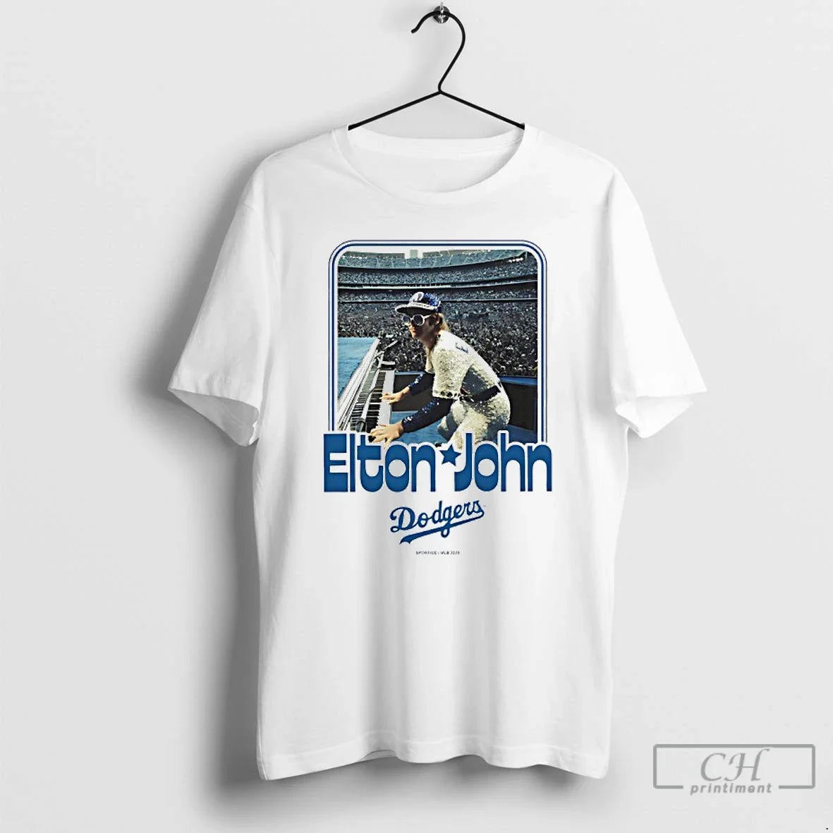Premium Elton John Los Angeles Dodger Stadium - Adult & Kids T-Shirts, Sweatshirts & Hoodies apparel design preview 1