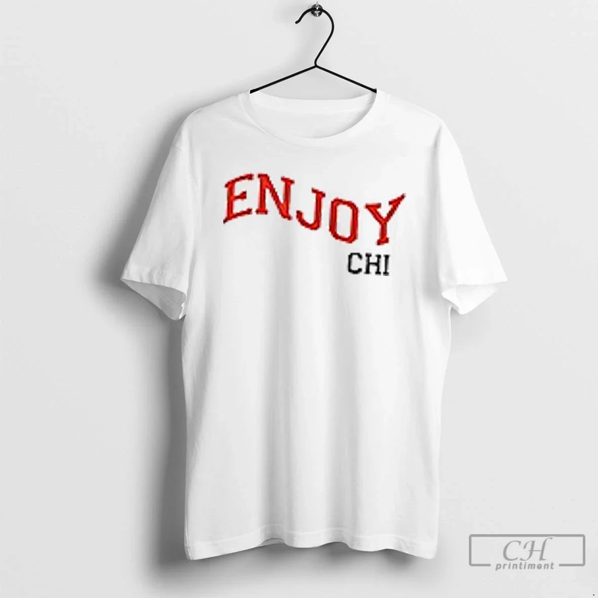 Premium Enjoy Chicago Bulls Flags 1 Sided - Adult & Kids T-Shirts, Sweatshirts & Hoodies apparel design preview 1