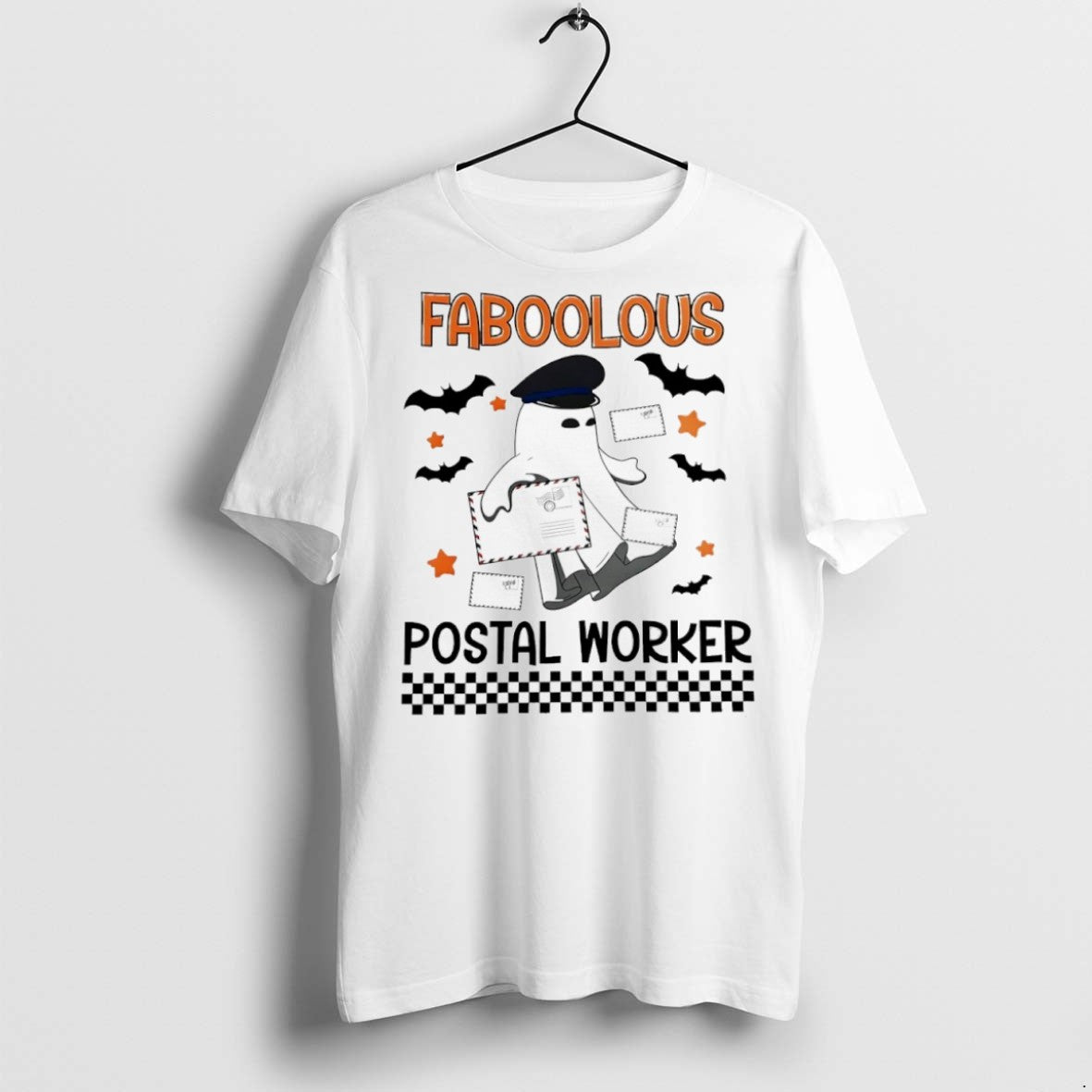 Premium Fab Boo Lous Postal Worker Halloween - Adult & Kids T-Shirts, Sweatshirts & Hoodies apparel design preview 1