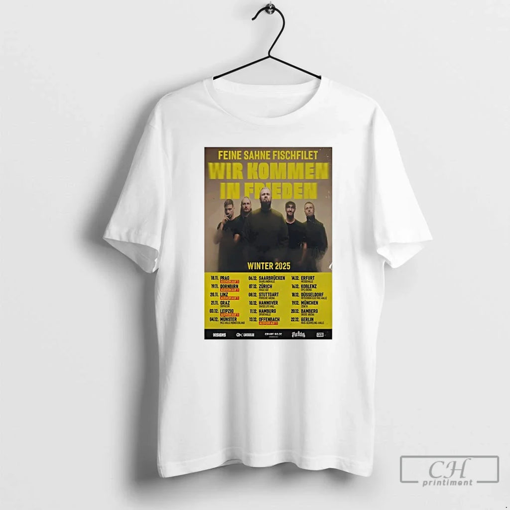 Premium Feine Sahne Fischfilet Winter 2025 Tour - Adult & Kids T-Shirts, Sweatshirts & Hoodies apparel design preview 1
