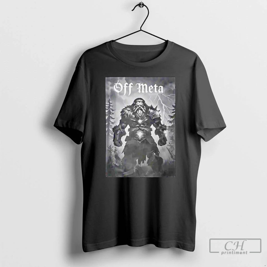 Premium Fierce Warrior Off Meta Ornaments - Adult & Kids T-Shirts, Sweatshirts & Hoodies apparel design preview 1