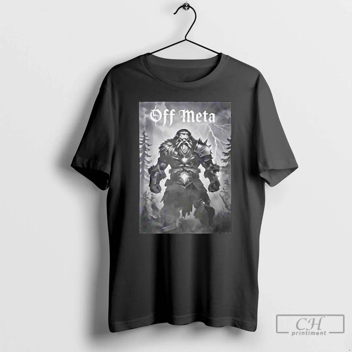 Premium Fierce Warrior Off Meta Ornaments - Adult & Kids T-Shirts, Sweatshirts & Hoodies apparel design preview 1