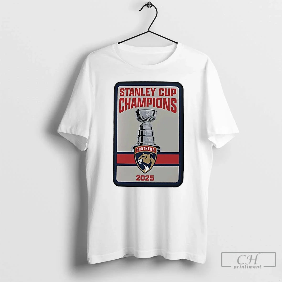 Premium Florida Panthers 2025 Stanley Cup Champions - Adult & Kids T-Shirts, Sweatshirts & Hoodies apparel design preview 1