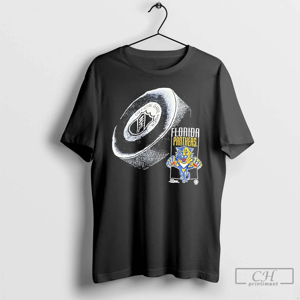 Premium Florida Panthers Game Puck - Adult & Kids T-Shirts, Sweatshirts & Hoodies apparel design preview 1