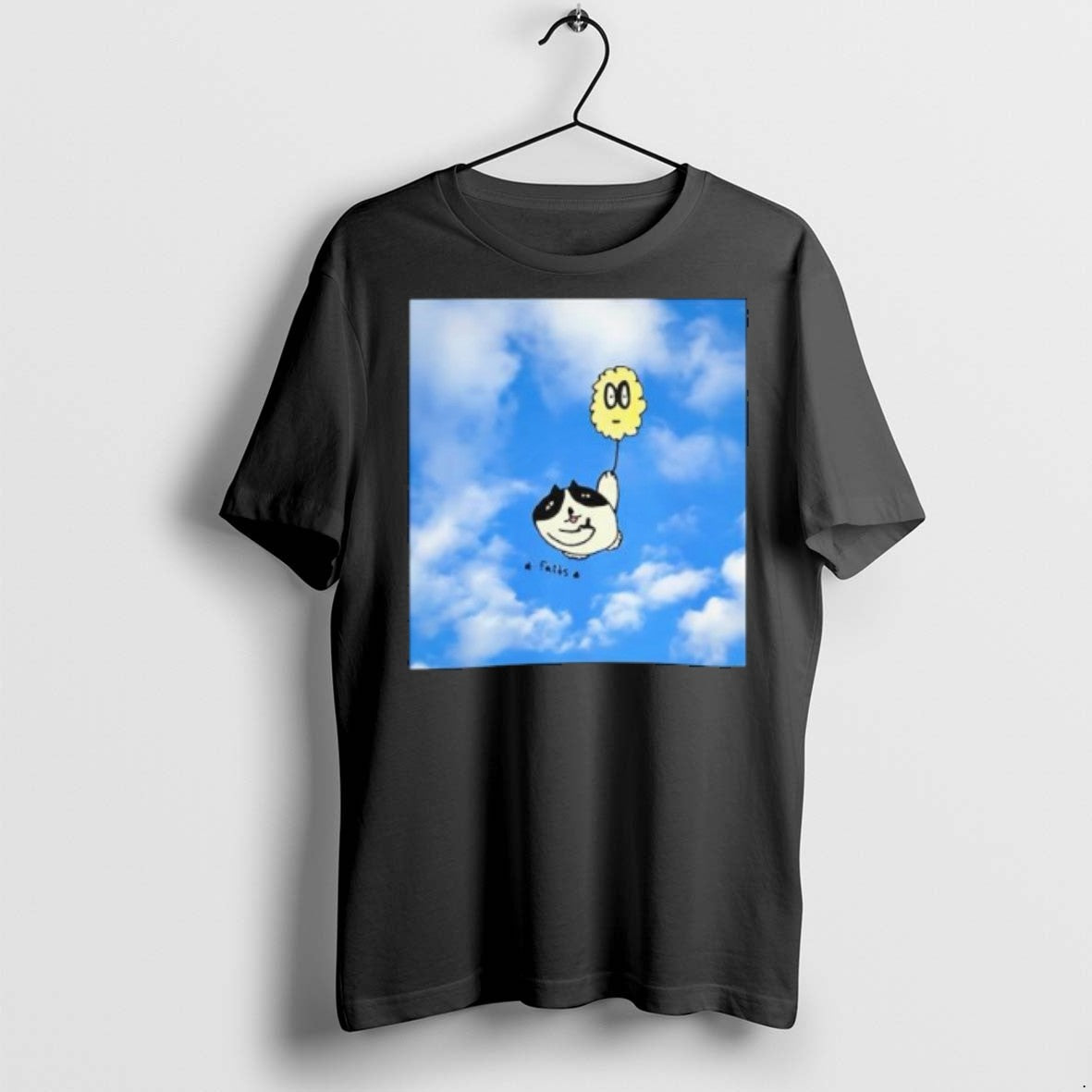 Premium Flying Farts Cat Meme - Adult & Kids T-Shirts, Sweatshirts & Hoodies apparel design preview 1