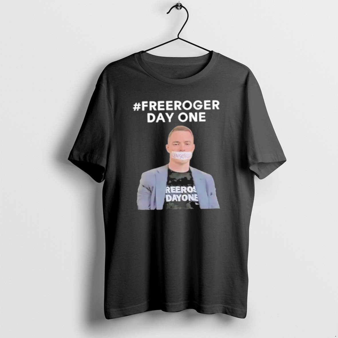 Premium Free Roger Day One - Adult & Kids T-Shirts, Sweatshirts & Hoodies apparel design preview 1