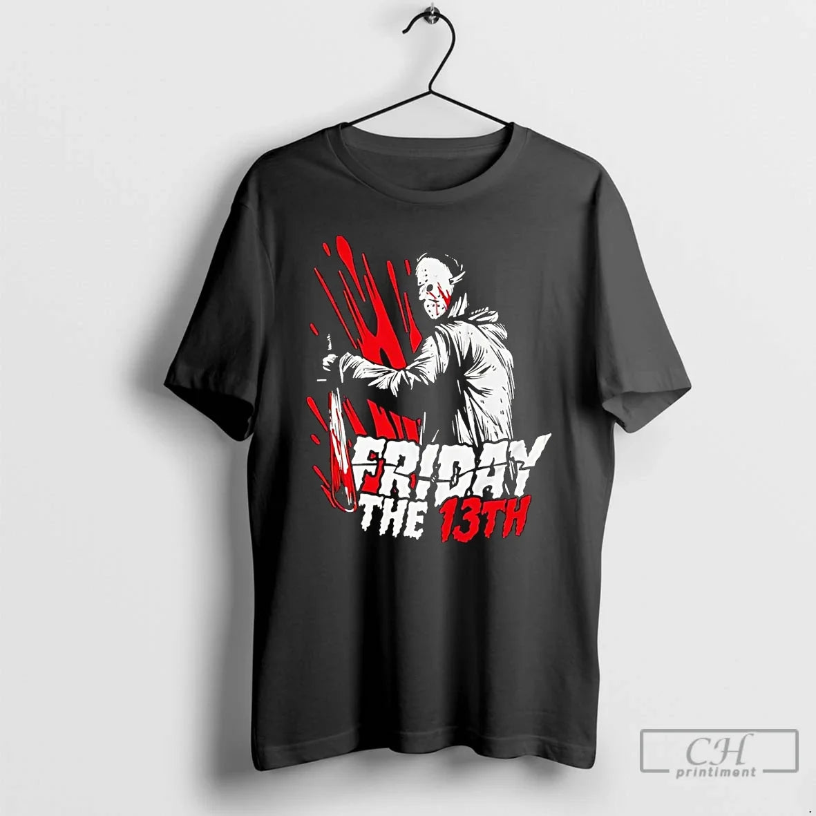 Premium Friday The 13th Jason Voorhees Halloween - Adult & Kids T-Shirts, Sweatshirts & Hoodies apparel design preview 1