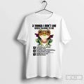 Premium Frog 3 Things I Dont Like When Talking To Me - Adult & Kids T-Shirts, Sweatshirts & Hoodies apparel design preview 1