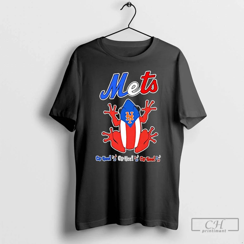 Premium Frog New York Mets Co Kee - Adult & Kids T-Shirts, Sweatshirts & Hoodies apparel design preview 1