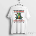 Premium Frog Tattoo Id Like To Thank My Middle Finger - Adult & Kids T-Shirts, Sweatshirts & Hoodies apparel design preview 1